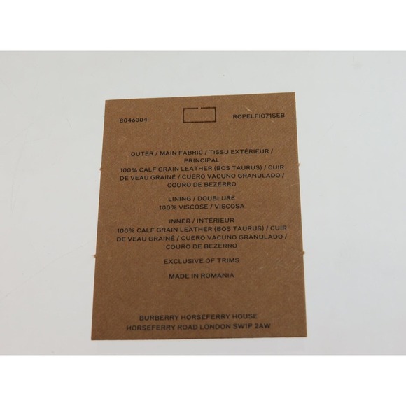 $530 BURBERRY ROWE RED LEATHER LOGO FOLDING BILL SNAP CLUTCH CONTINENTAL WALLET - Picture 14 of 14